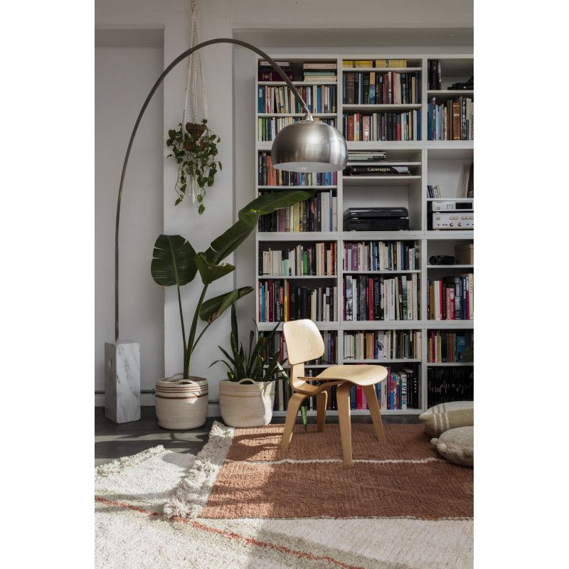 Tapis Coton Lavable reversible Duetto Caramel par Lorena Canals - 170 x 240 cm