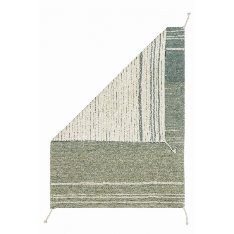Tapis Coton Lavable Reversible Twin Ambre par Lorena Canals - 120 x 160 cm