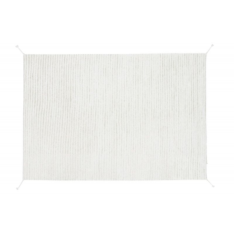 Tapis Coton Lavable reversible Gelato Vert par Lorena Canals - 140 x 200 cm