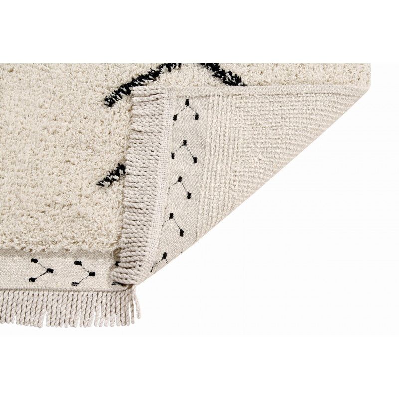 Tapis Coton Lavable Bereber Rhombs par Lorena Canals - 170 x 240 cm