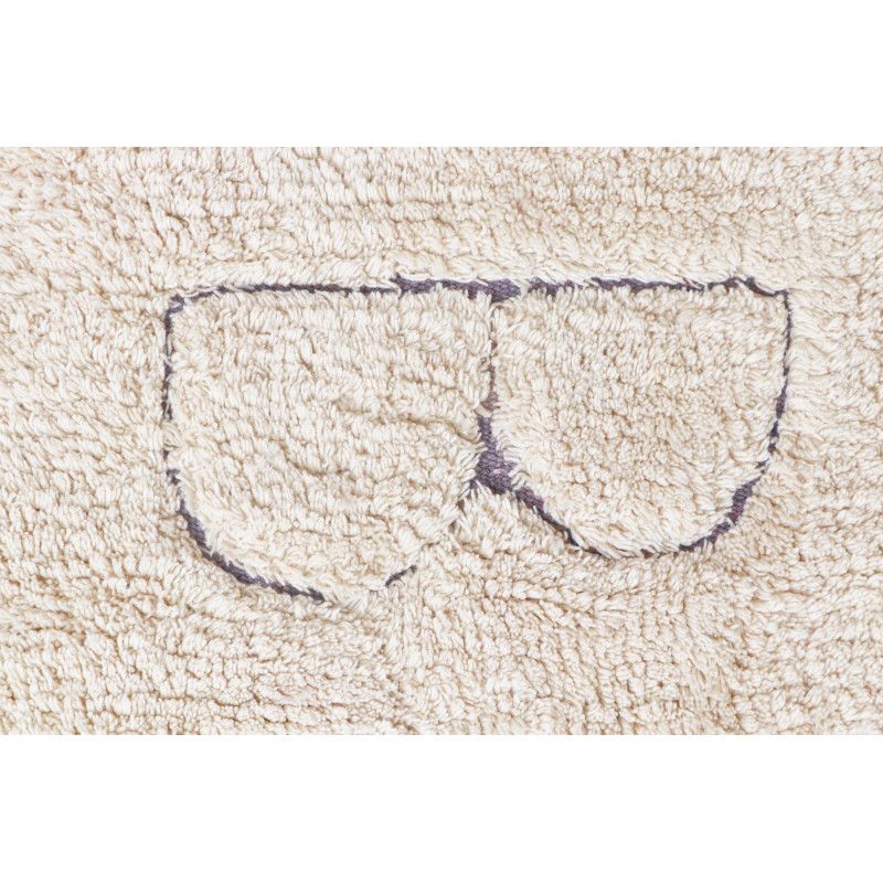 Tapis Coton Lavable ABC par Lorena Canals - 140 x 200 cm