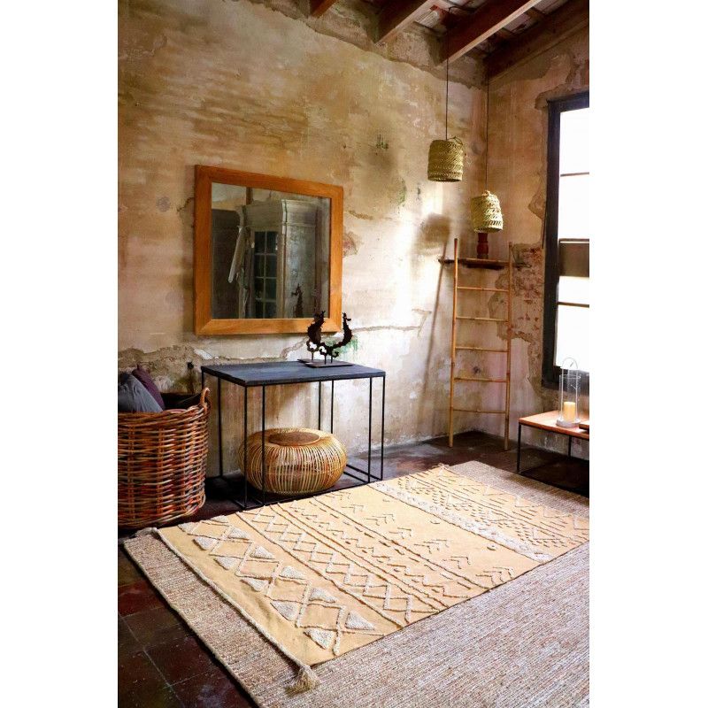 Tapis Coton Tribu Honey par Lorena Canals - 140 x 200 cm