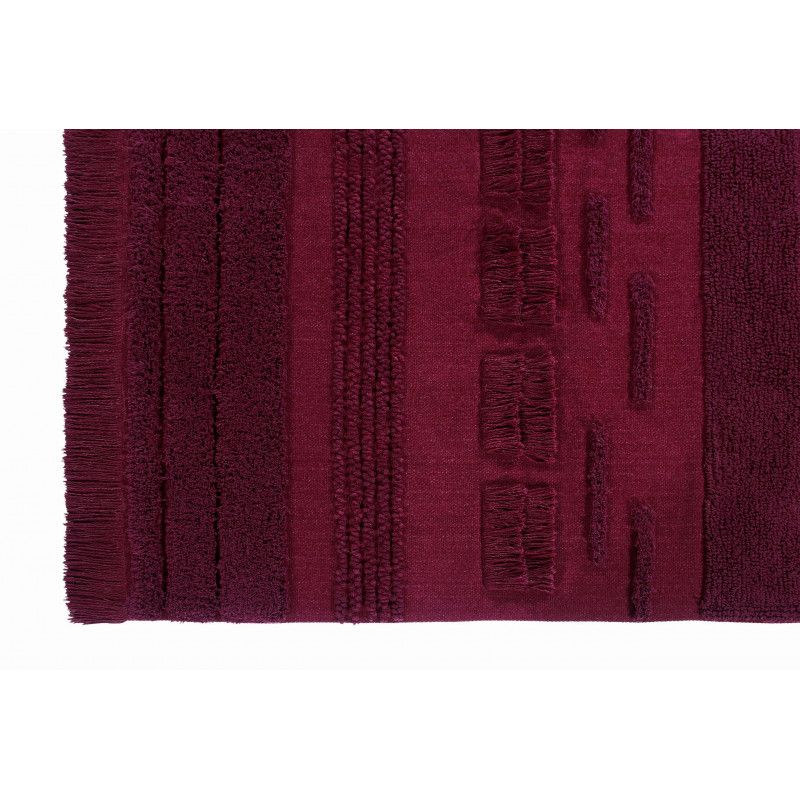 Tapis Coton Lavable Air Savannah Red par Lorena Canals - 170 x 240 cm