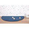 Tapis Coton Demi Lune (bleu Foncé) par Lilipinso - 70 x 140 cm