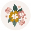 Tapis Coton Flower Buds par Lilipinso