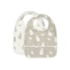 Bavoir imperméable MiffySnuffy Vert Olive (2pcs)