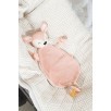 Attache Sucette Dear Rose Pale Attache Sucette Dear Rose Pale