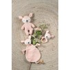Attache Sucette Dear Rose Pale Attache Sucette Dear Rose Pale