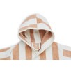 Peignoir 3-4 ans Stripe Éponge Biscuit GOTS Peignoir 3-4 ans Stripe Éponge Biscuit GOTS