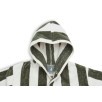 Peignoir 3-4 ans Stripe Éponge Vert Cendré GOTS Peignoir 3-4 ans Stripe Éponge Vert Cendré GOTS