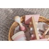 Hochet Maracas en bois Rose Hochet Maracas en bois Rose