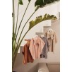 Poncho de Bain Rose Pale Poncho de Bain Rose Pale