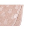 Poncho de bain éponge Miffy Jacquard Rose Sauvage