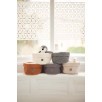Panier de rangement Bliss Knit Gris Tempête Panier de rangement Bliss Knit Gris Tempête