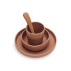 Coffret de table bébé Silicone Caramel (4pcs)