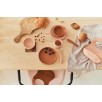 Coffret de table bébé Silicone Caramel (4pcs)