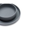 Coffret de table bébé Silicone Gris Tempête (4pcs)
