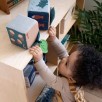 Blocs souples pour bébé Woodland (4pcs)