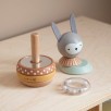 Jeu à empiler en bois Lapin Jeu à empiler en bois Lapin