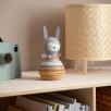Jeu à empiler en bois Lapin Jeu à empiler en bois Lapin