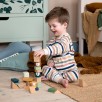 Jeu à empiler en bois Animaux Jeu à empiler en bois Animaux