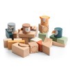 Jeu à empiler en bois Animaux Jeu à empiler en bois Animaux