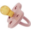 Tétine ronde caoutchouc naturel 3-36 mois - Boite unitaire