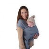 Echarpe de portage bébé Mushie bleu Echarpe de portage bébé Mushie bleu