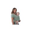 Echarpe de portage bébé Mushie vert