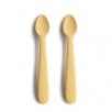 Lot de 2 cuillères silicone Jaune Lot de 2 cuillères silicone Jaune