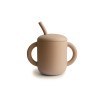 Tasse d'apprentissage avec paille - Natural Tasse d'apprentissage avec paille - Natural