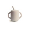 Tasse d'apprentissage avec paille - Shifting Sand
