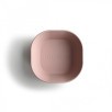 Lot de 2 bols carrés Mushie Rose