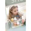 Set de glaces en bois