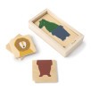 Puzzle animaux combo en bois Puzzle animaux combo en bois