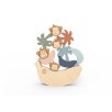 Jeu d'équilibre La Famille Singe 10 pcs Jeu d'équilibre La Famille Singe 10 pcs