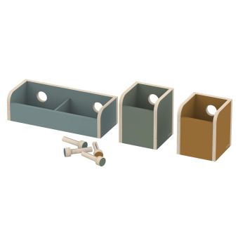 Boite de rangement en bois