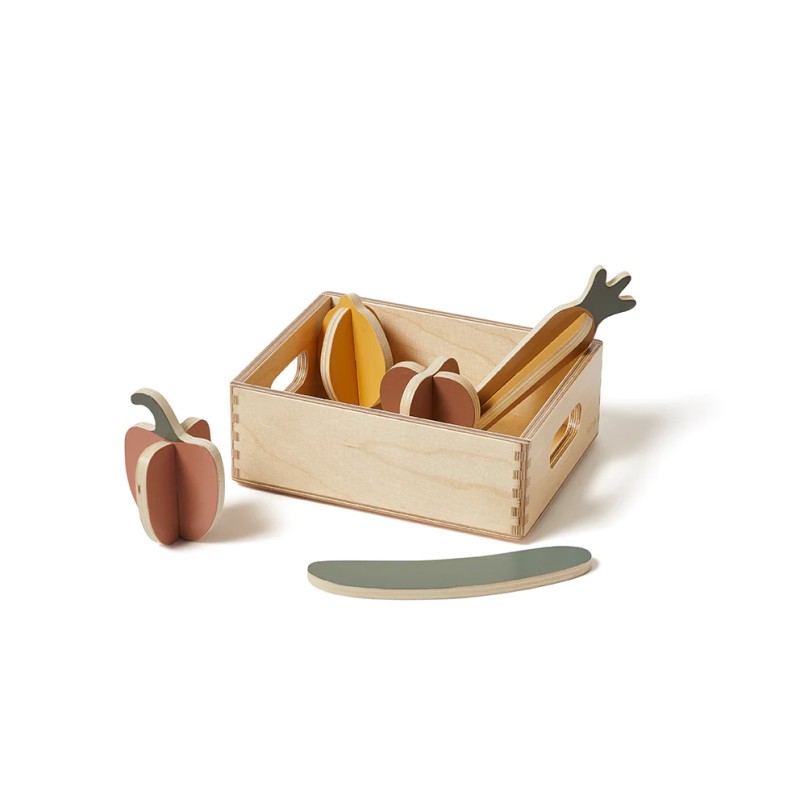 Légumes en bois