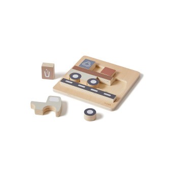 Puzzle camion en bois