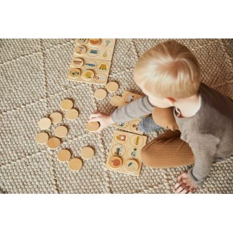 Loto d'images en bois