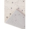 Tapis enfant CONSTELLATION D'ETOILES - Gris - M