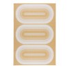 Tapis intérieur extérieur ELLIPSE vert jaune 160 cm x 230 cm