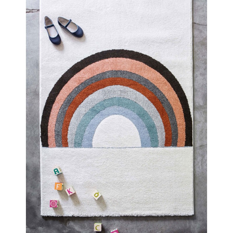 Tapis enfant ARC-EN-CIEL - S
