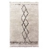 Tapis shaggy FEZ - Beige - M Tapis shaggy FEZ - Beige - M
