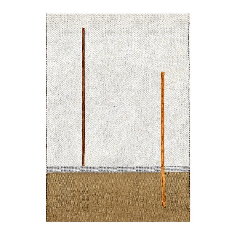 Tapis kilim ATLAS - Safran - M