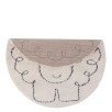 Tapis shaggy rond enfant PETIT MOUTON
