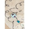 Tapis shaggy rond enfant PETIT MOUTON
