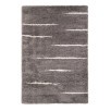 Tapis shaggy en fausse fourrure MELLOW - Gris - L Tapis shaggy en fausse fourrure MELLOW - Gris - L