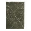 Tapis shaggy SAHARA  - Vert