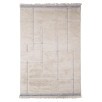 Tapis graphique Maze en fibre Oeko-Tex 100 - ivoire - 160 x 230 cm Tapis graphique Maze en fibre Oeko-Tex 100 - ivoire - 160 x 230 cm